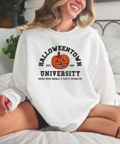 Halloween School Halloweentown Funny Fall Sweatshirt 3 Halloween School Halloweentown Funny Fall Sweatshirt 4