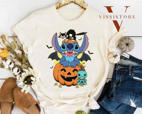 Halloween Stitch Trick Or Treat Disney T Shirt