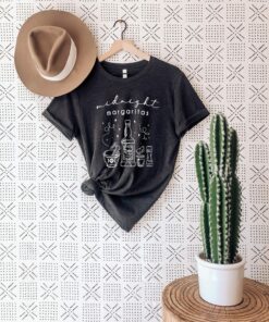 Halloween Witches Midnight Margaritas Witchy Triple Moon Goddess Shirt 2