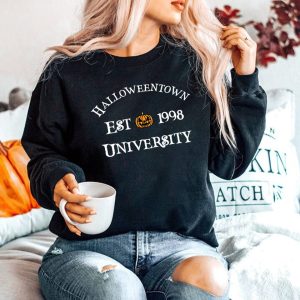 Halloweentown University Cute Fall Unisex Crewneck Sweatshirt