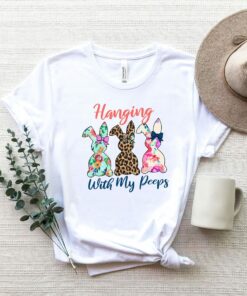 Hanging With My Peeps Funny Easter Day Shirt 1