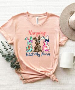 Hanging With My Peeps Funny Easter Day Shirt 2