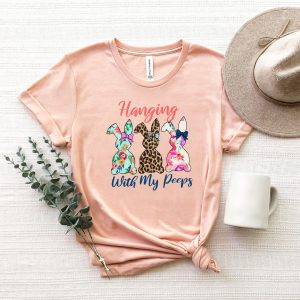 Hanging With My Peeps Funny Easter Day Shirt