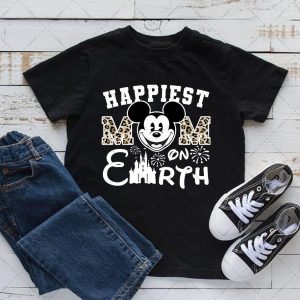 Happiest Mom On Earth Disney Mothers Day Shirt 1