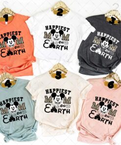 Happiest Mom On Earth Disney Mothers Day Shirt 2