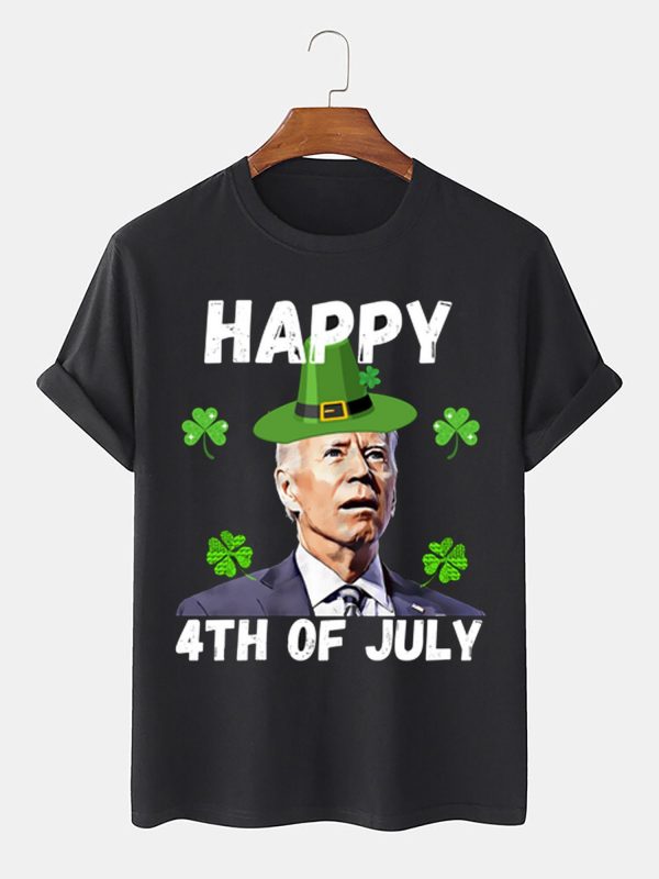 Happy 4th Of July Biden St Patrick’s Day FJB Shirt