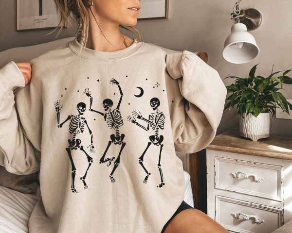 Happy Halloween Party Dancing Skeleton Shirt