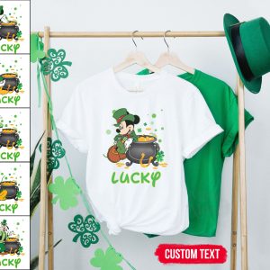 Happy St. Patrick’s Day Mickey Minnie Goofy Donald Shirt