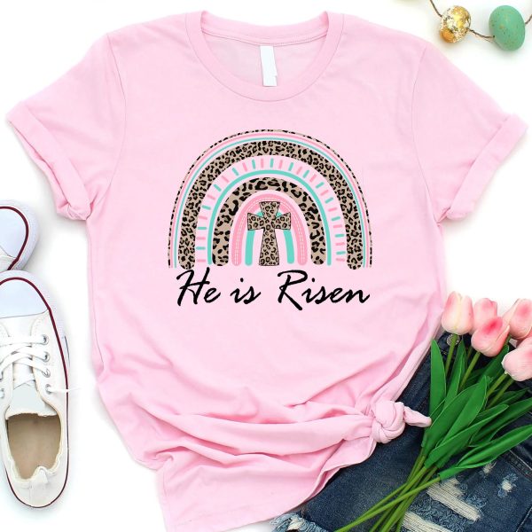 He Is Risen Easter Christian Jesus Shirt