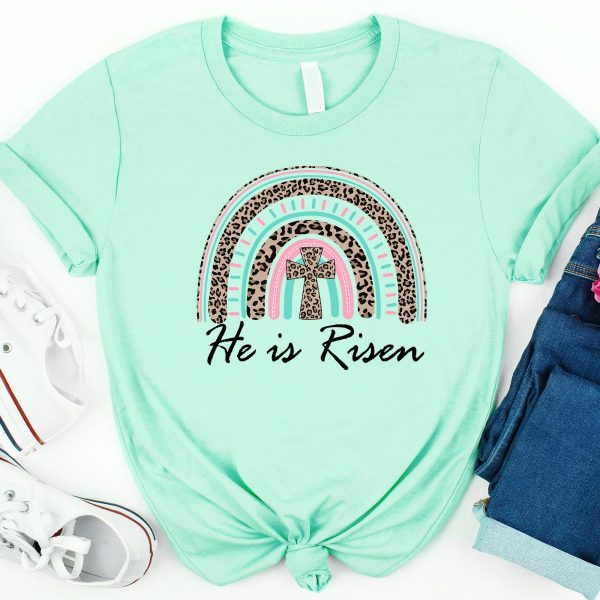 He Is Risen Easter Christian Jesus Shirt