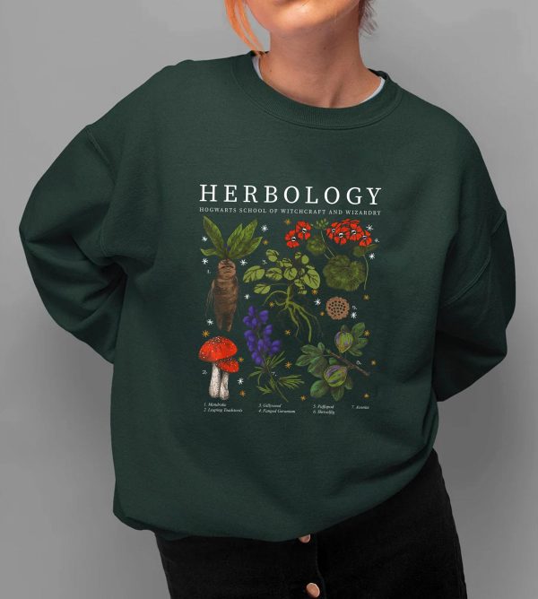 Herbology Plants Magic Wizard Witchcraft School Gardening Shirt
