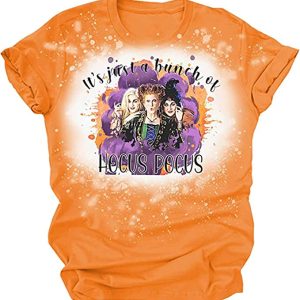 Hocus Pocus Bleached Shirt Amazon