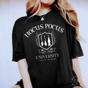 Hocus Pocus University Halloween Gift Shirt