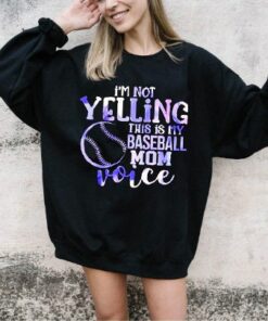 I'm Not Yelling This Is My Baseball Mom Voice Shirt 2