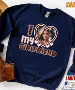 I Love My Girlfriend Valentines Couples Shirt 2