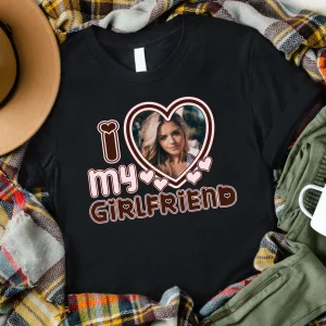 I Love My Girlfriend Valentines Couples Shirt 3