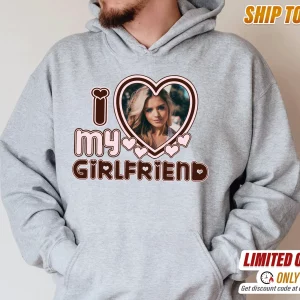 I Love My Girlfriend Valentines Couples Shirt 4