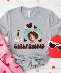I Love My Girlfriend Valentines Heart Boyfriend Shirt 1