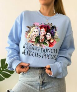 It's All A Bunch Of Hocus Pocus Sanderson Sisters Retro Halloween Sweatshirt 1 Its All A Bunch Of Hocus Pocus Sanderson Sisters Retro Halloween Sweatshirt 2