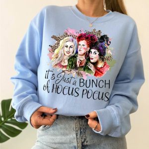 Its All A Bunch Of Hocus Pocus Sanderson Sisters Retro Halloween Sweatshirt 2