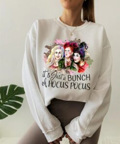 It's All A Bunch Of Hocus Pocus Sanderson Sisters Retro Halloween Sweatshirt 2 Its All A Bunch Of Hocus Pocus Sanderson Sisters Retro Halloween Sweatshirt 3