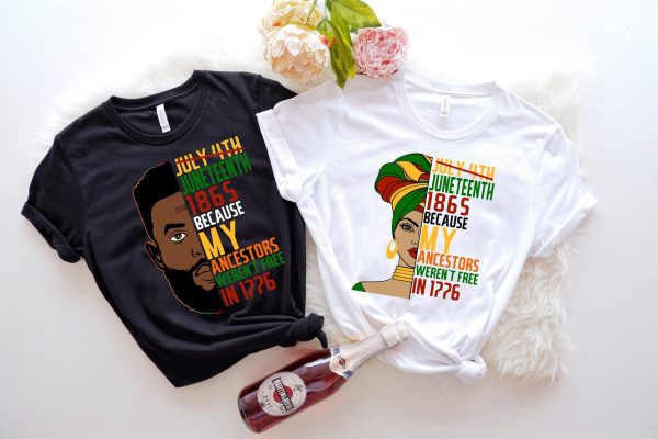 Juneteenth Matching Melanin 1865 Shirt