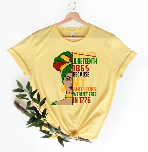 Juneteenth Matching Melanin 1865 Shirt