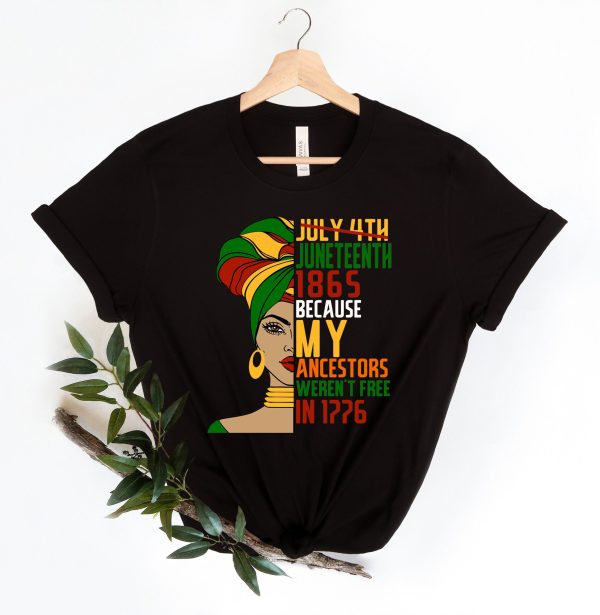 Juneteenth Matching Melanin 1865 Shirt