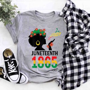 Junteenth 1865 Black Freedom Woman T Shirt