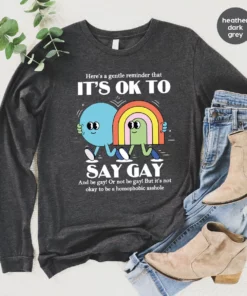 LGBTQ Awareness Gay Rights Pride Support Hoodie Shirt 2