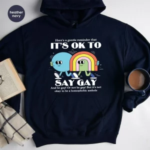 LGBTQ Awareness Gay Rights Pride Support Hoodie Shirt 3