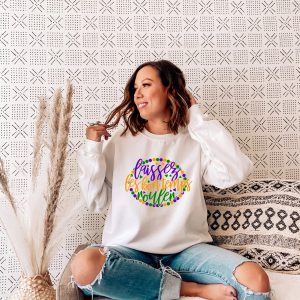 Laissez Les Bon Temps Rouler Mardi Gras Sweatshirt