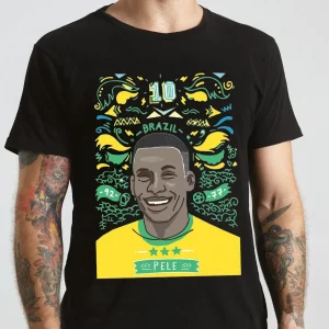 Legend Pele Soccer Shirt 3