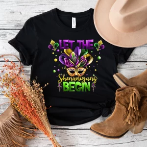 Let The Shenanigans Begin Mardi Gras Shirt