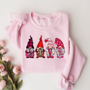 Love Gnome Valentines Sweatshirt Shirt