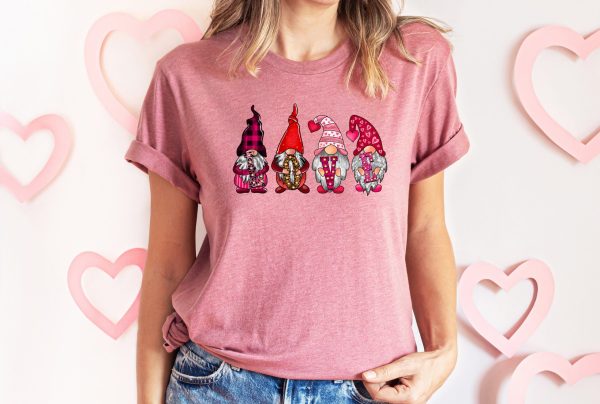 Love Gnome Valentines Sweatshirt Shirt