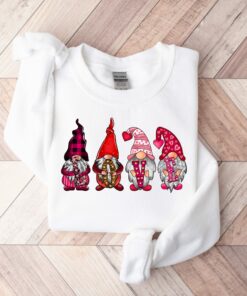 Love Gnome Valentines Sweatshirt Shirt 3