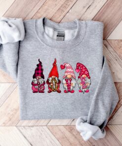 Love Gnome Valentines Sweatshirt Shirt 4