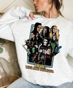 Love and Thunder Thor 2022 Guardians Crewneck Sweatshirt 1