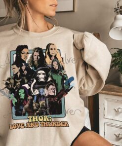 Love and Thunder Thor 2022 Guardians Crewneck Sweatshirt 2