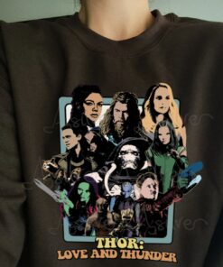 Love and Thunder Thor 2022 Guardians Crewneck Sweatshirt 4