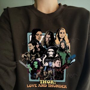 Love and Thunder Thor 2022 Guardians Crewneck Sweatshirt 4