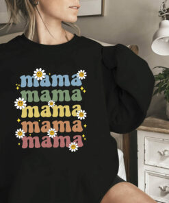 Mama Floral Mom Mothers Day T Shirt 1