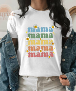 Mama Floral Mom Mother's Day T Shirt 2 Mama Floral Mom Mothers Day T Shirt 3