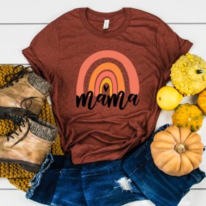 Mama Rainbow Mother’s Day Valentines Shirt