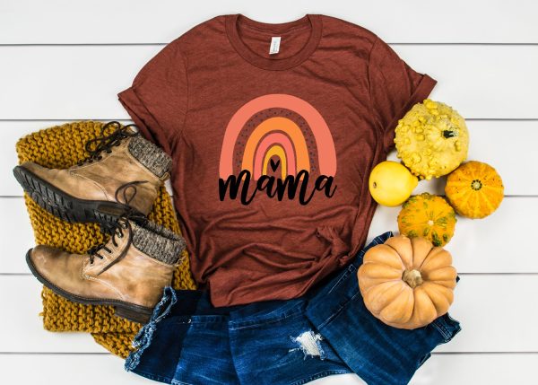 Mama Rainbow Mother’s Day Valentines Shirt