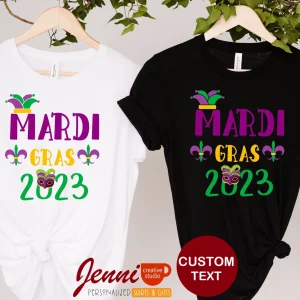 Mardi Gras 2023 Nola Birthday Girl Shirt