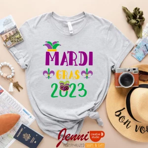 Mardi Gras 2023 Nola Birthday Girl Shirt