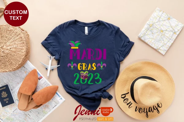 Mardi Gras 2023 Nola Birthday Girl Shirt