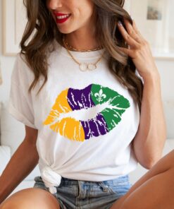 Mardi Gras Beads Parade Nola Shirt 1